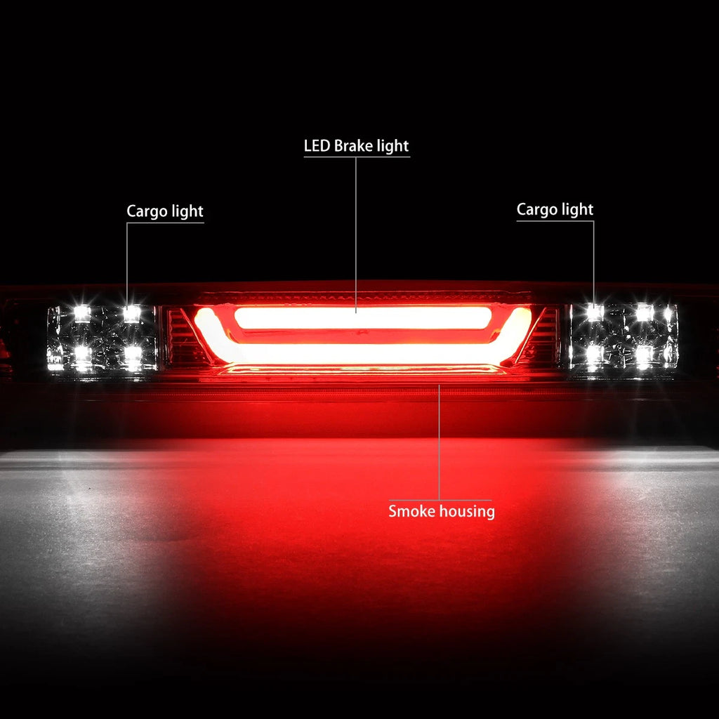 3D LED Bar Third Tail Brake Light for Silverado Sierra (2007–2013)