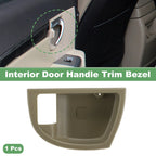 Rear Left Interior Door Handle Trim Bezel for Hyundai Santa Fe (2007–2012) Beige