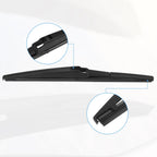 1 Pair 12" Rear Windshield Wiper Blade for Citroen Toyota 