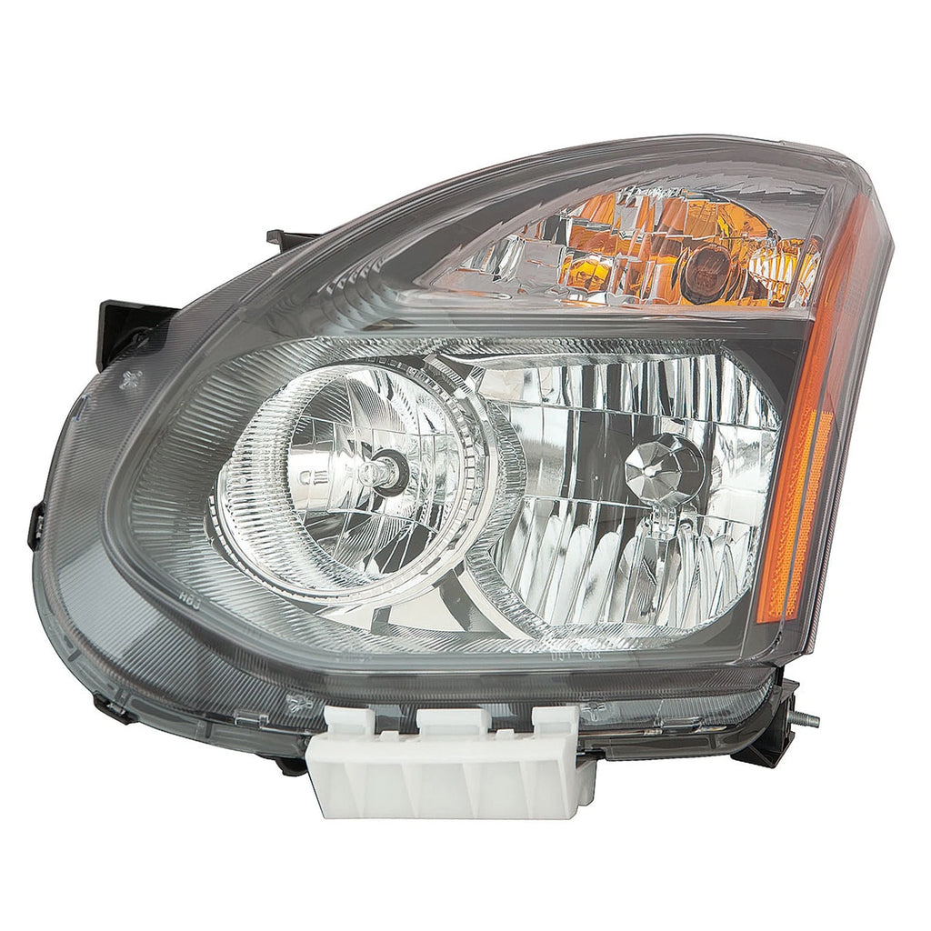 Replacement Driver Side Halogen Headlight Assembly w Black Bezel for Ford (2010–2018)