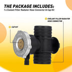 Coolant Neck Radiator Hose Connector & Cap for Jeep Compass Patriot Dodge Journey (2007–2019)