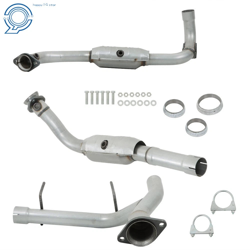 Set of 2 Catalytic Converters for Ford Expedition (2005–2006) 5.4L V8