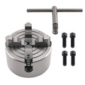 4 Jaw Self Centering Lathe Chuck for K72-100 (100mm)