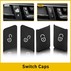 Door Lock Unlock Switch Button Trim Cover for Mercedes Benz Class W204 W212 (2007–2016)
