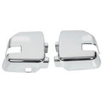 Chrome Mirror Covers with Turn Signal for Ford F250 F350 F450 Super Duty (2017–2022)