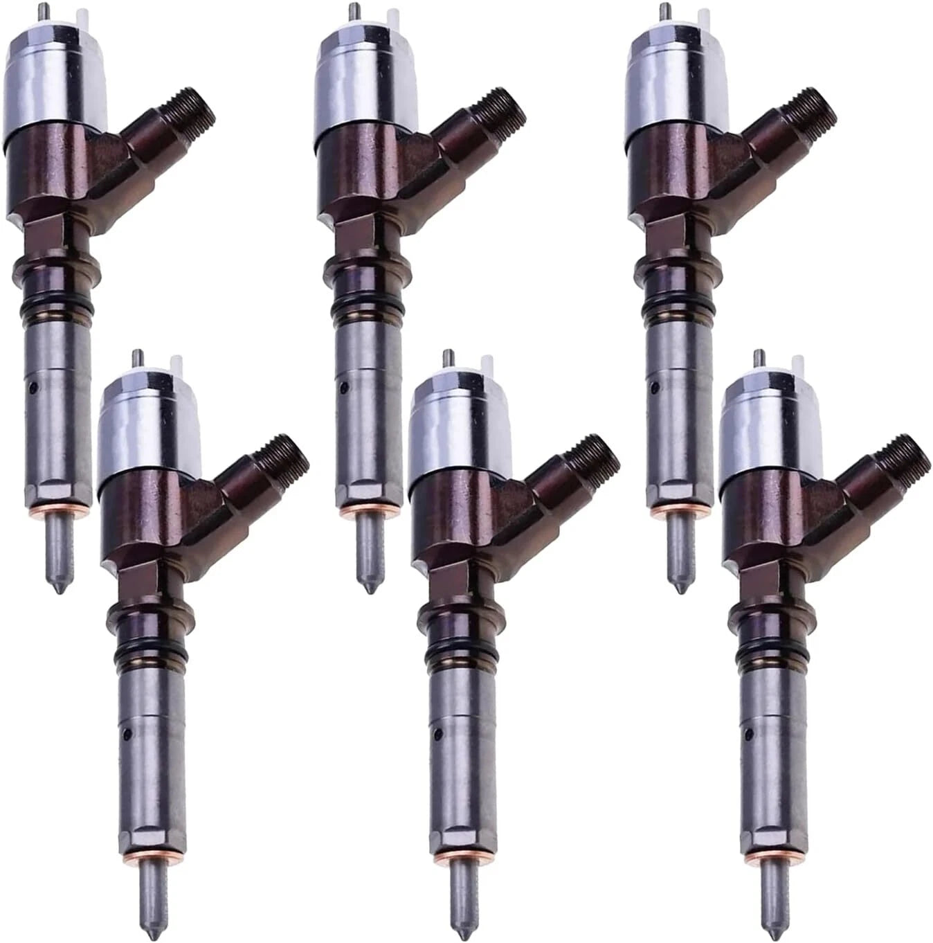 6X Fuel Injectors 2645A749 2645A735 2645A719 for Perkins 1106D (2000–2023)