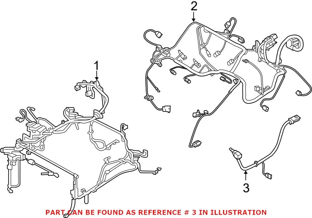 Engine Wiring Harness for Dodge Charger (OEM, 2006–2010)