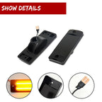 Smoke Amber LED Front Side Marker Lamp for Ford Bronco, Pickup (1970–1977)