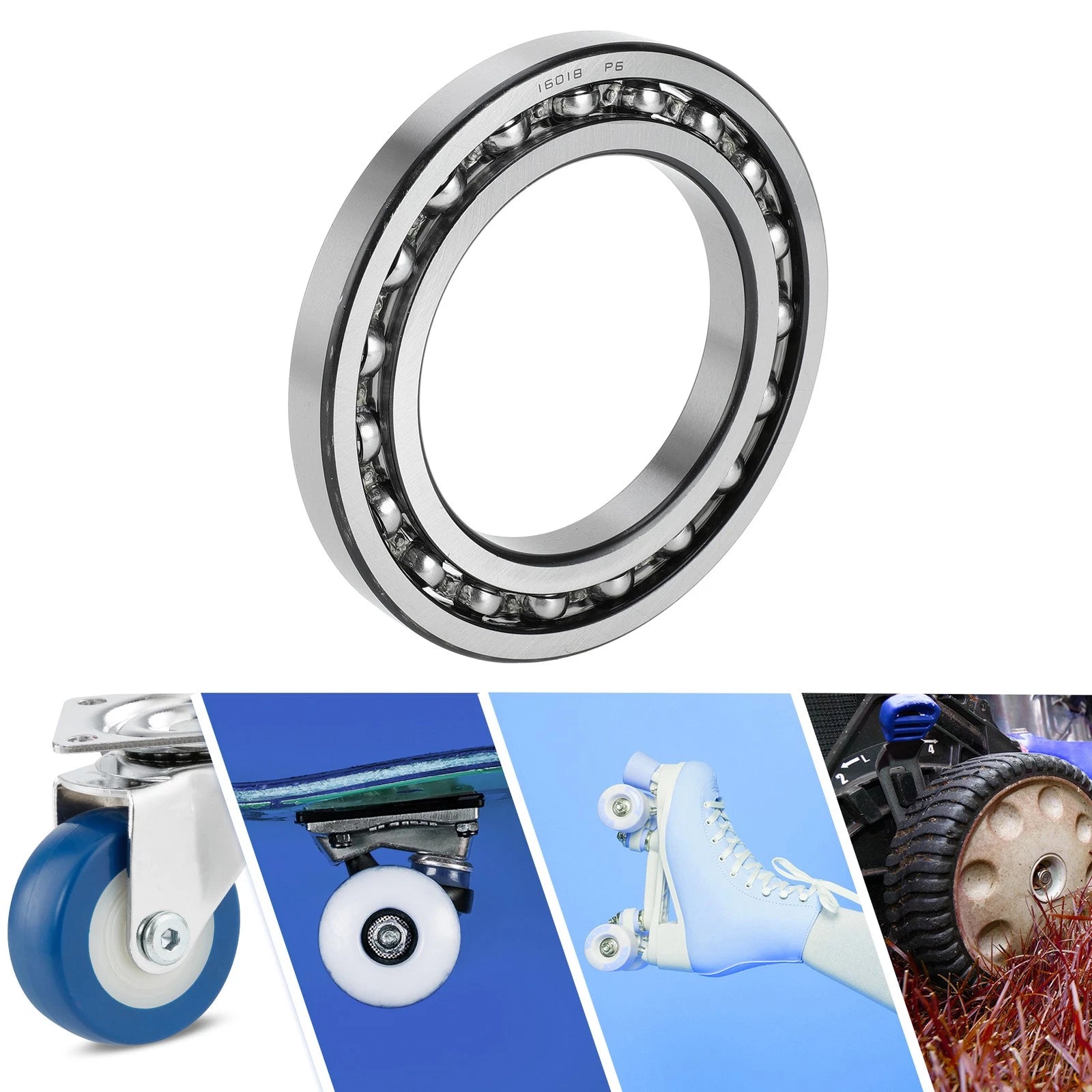 Deep Groove Ball Bearing 90x140x16mm for Scooter Skateboard (1 Pc)