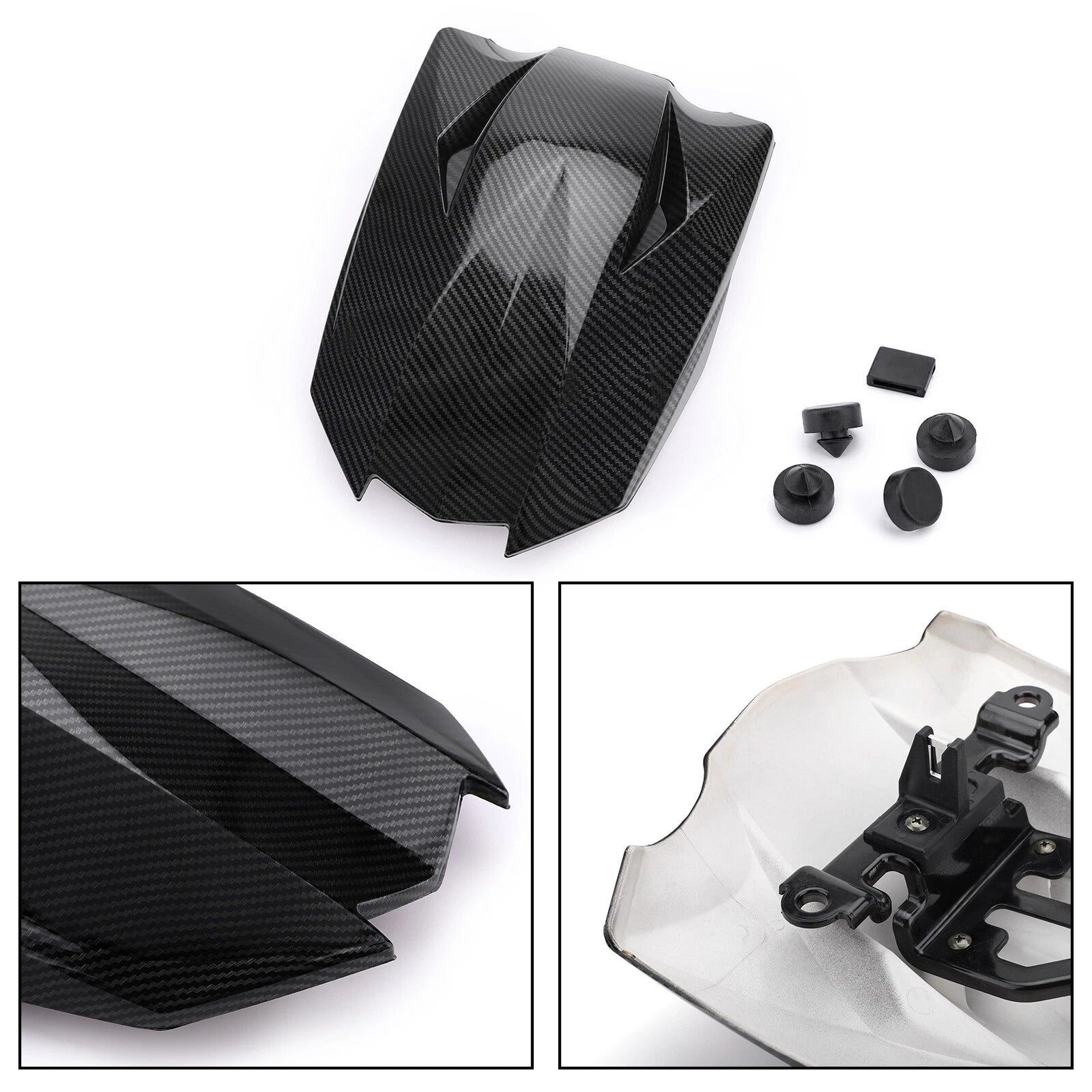 ABS Rear Tail Solo Seat Cover Cowl for Kawasaki Z1000SX (2010–2023) Carbon