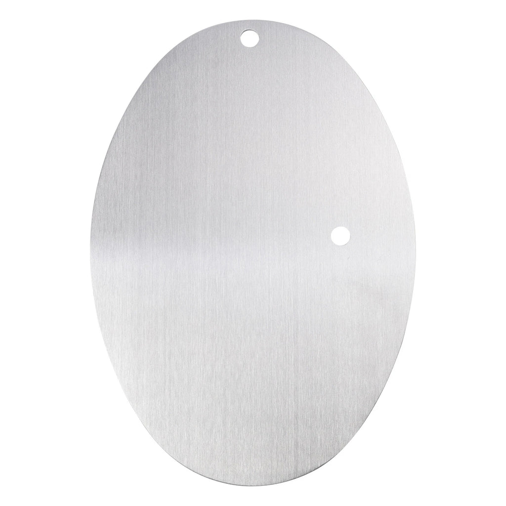 Custom Oval License Plate for Universal Motorcycle (T9)