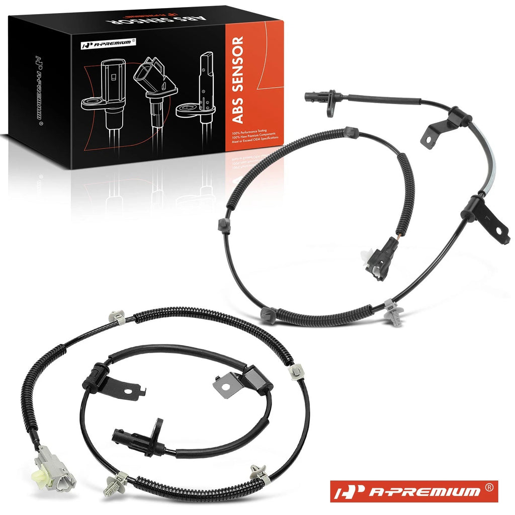 2X Rear ABS Wheel Speed Sensor for Kia Borrego (2009)