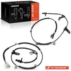 2X Rear ABS Wheel Speed Sensor for Kia Borrego (2009)