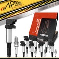 Set of 8 Ignition Coils & Iridium Spark Plugs for BMW E53 X5 (2003–2006)