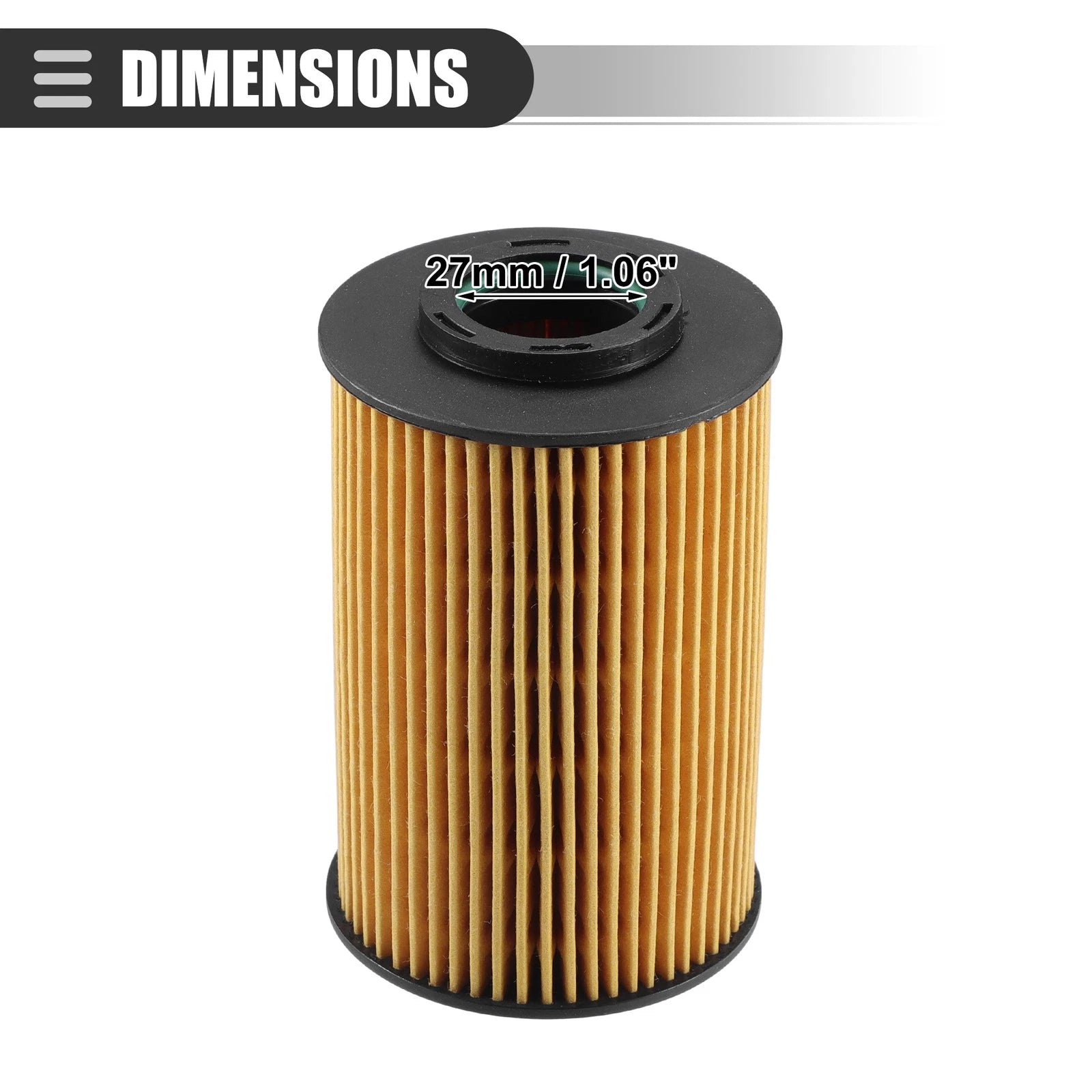 Set of 1 Engine Oil Filters for Kia Sedona (2008–2010) No. 263203C250