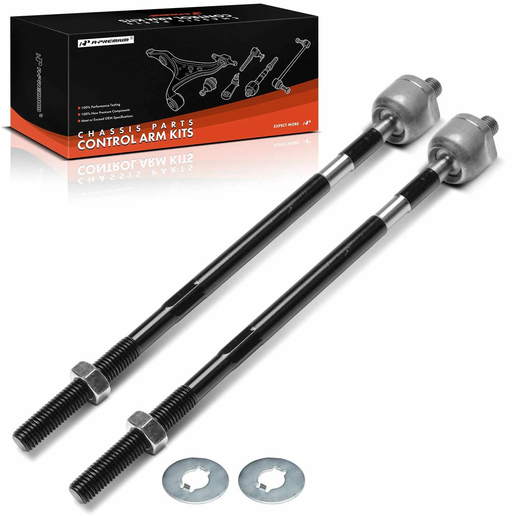 2X Front Inner Tie Rod End for Ford Focus (2000–2000)