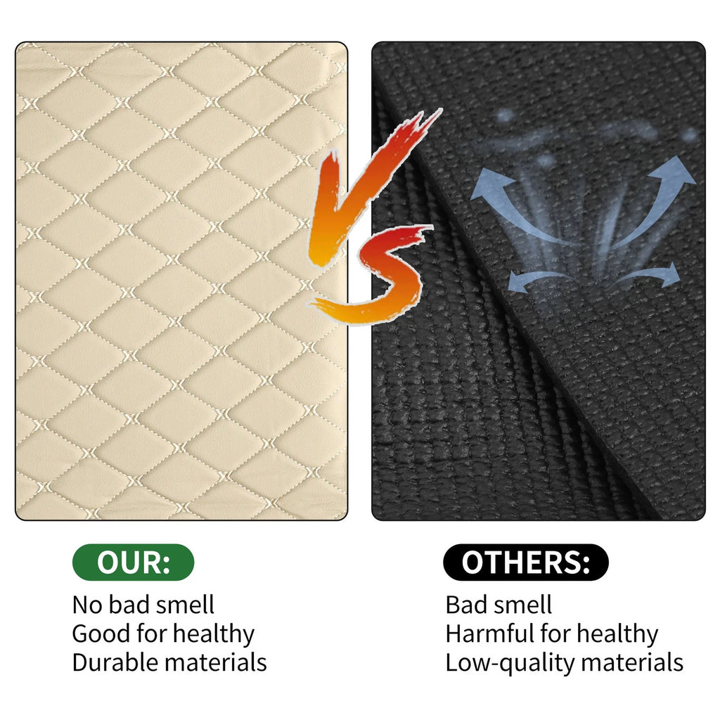 Cargo Liner Trunk Mat for Honda CR-V (2012–2016) 3D Diamond Pattern Beige XPE