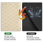Cargo Liner Trunk Mat for Honda CR-V (2012–2016) 3D Diamond Pattern Beige XPE