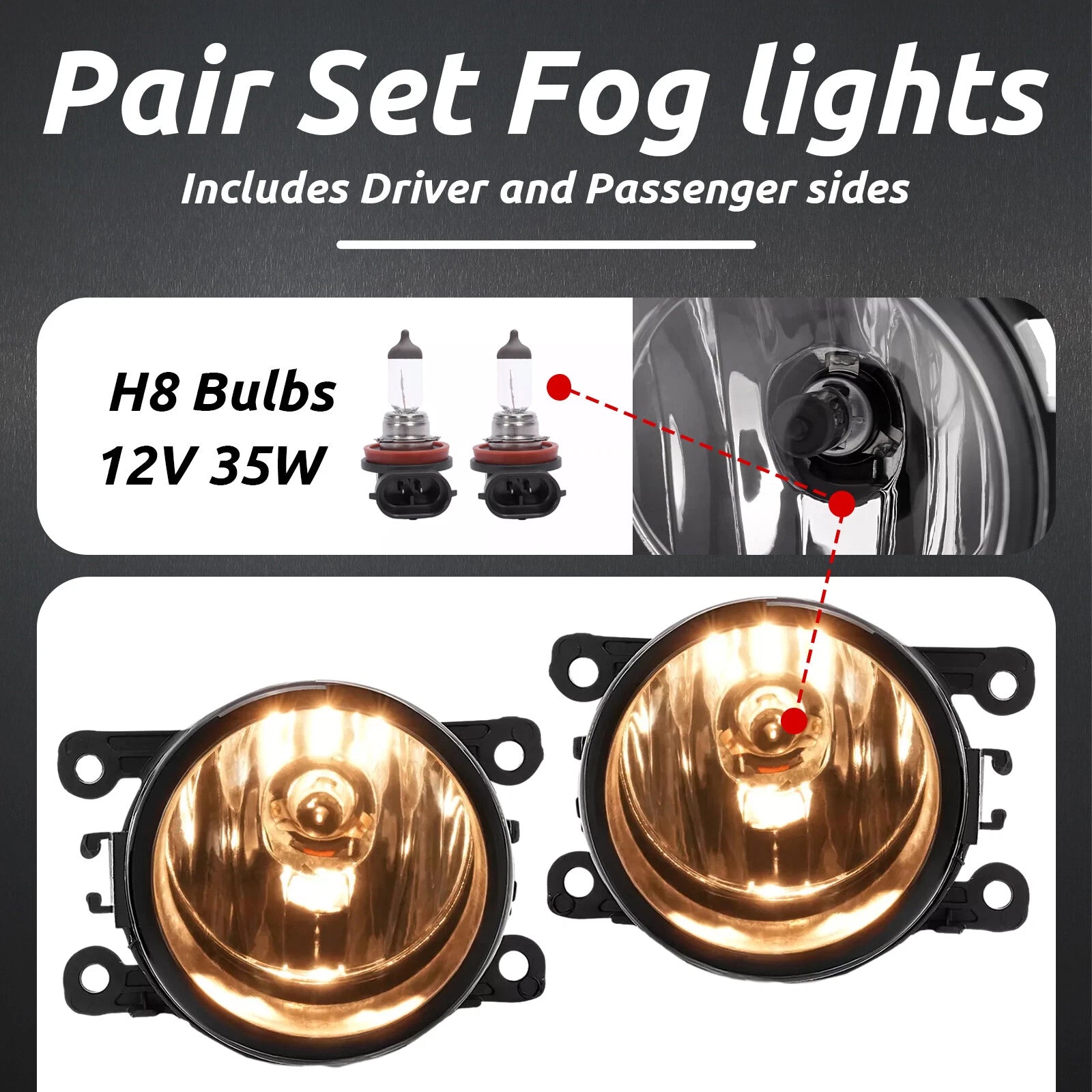 Fog Lights for Ford Explorer (2011-2015)