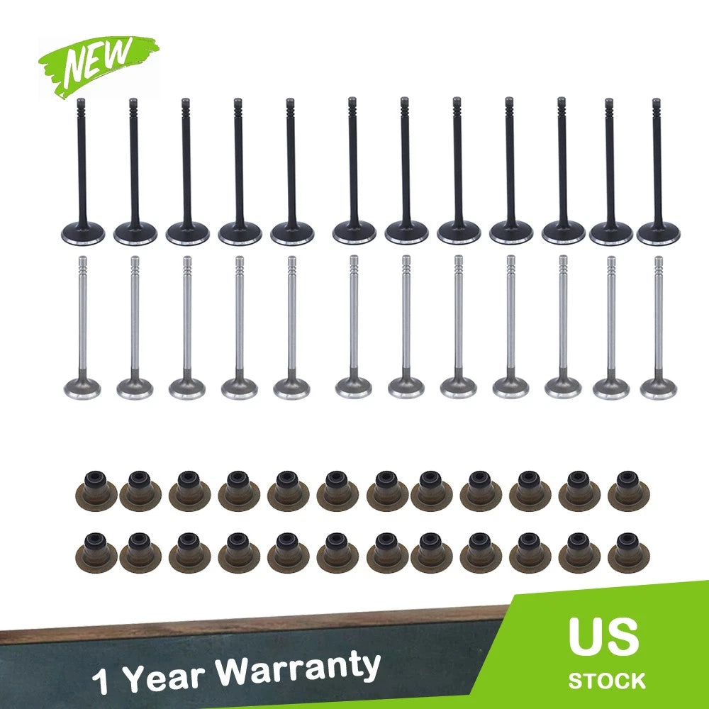 Intake Exhaust Valves Set for Dodge Stratus/Intrepid (1998–2010)