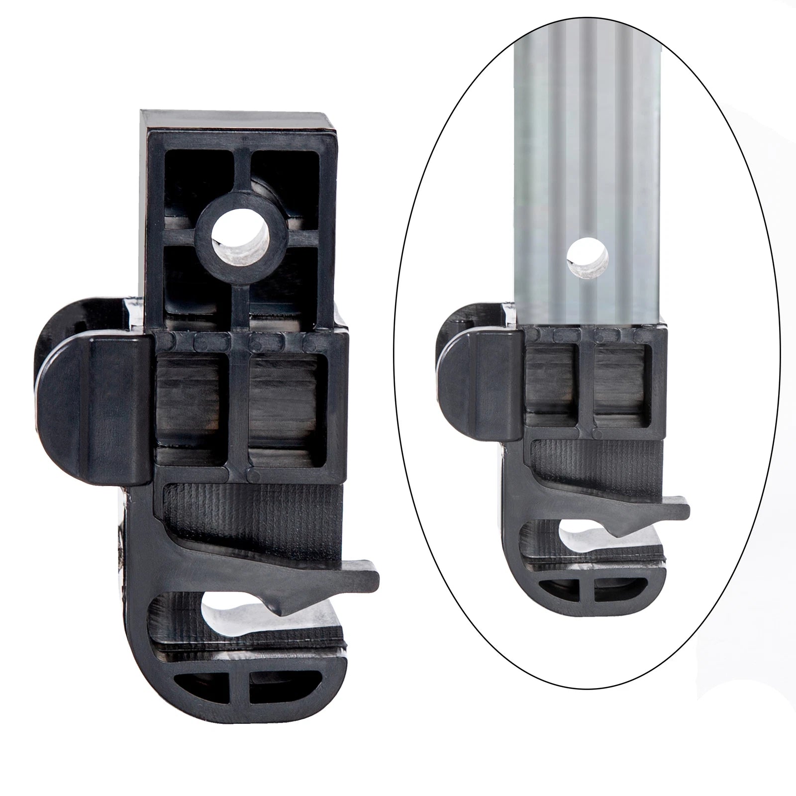 Bimini Top Latch Square Connector Bracket for Pontoon Boat (#002957)
