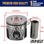Engine Overhaul Rebuild Kit for Isuzu Excavator Loader (4JK1, 4JK1T)