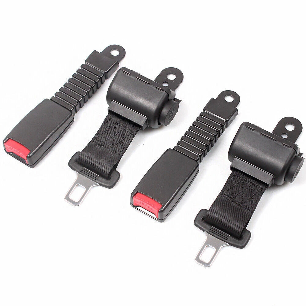 Set of 4 Retractable Seat Belts for Club Car Golf Cart