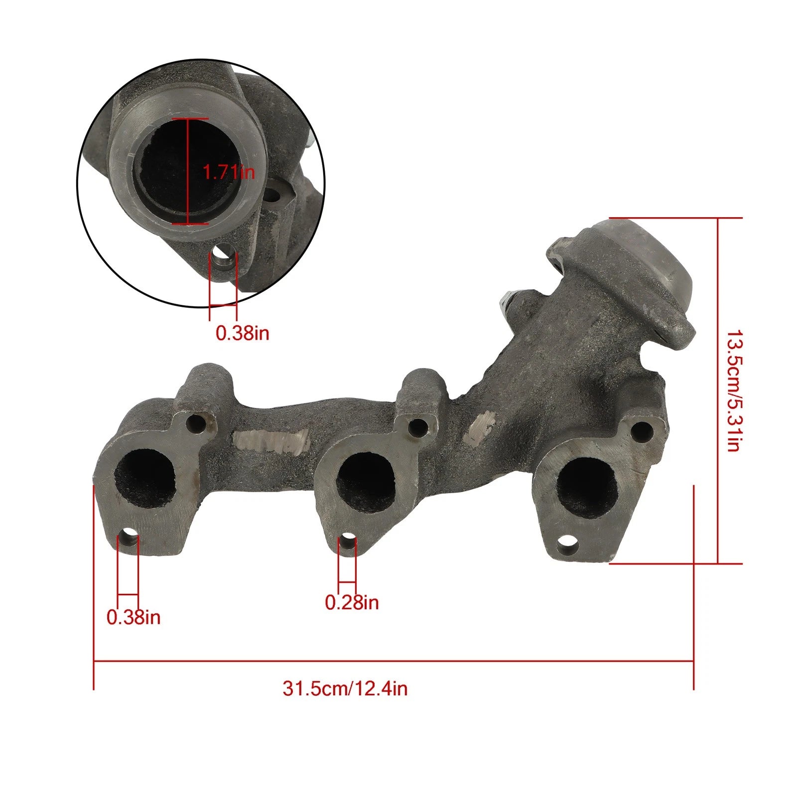 Exhaust Manifold 674-413 for Ford Ranger (1997–2000) 3.0L V6