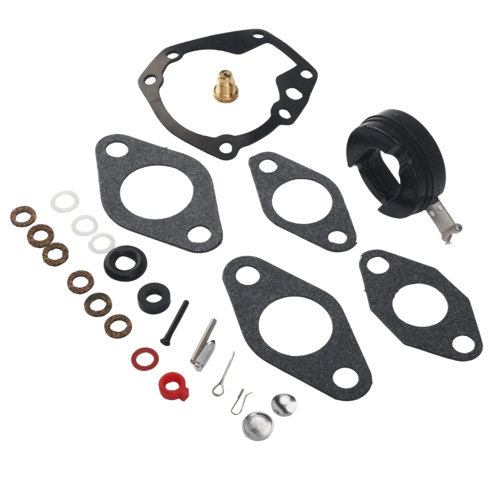Carburetor Kit w/Float for Johnson Evinrude 5hp-18hp