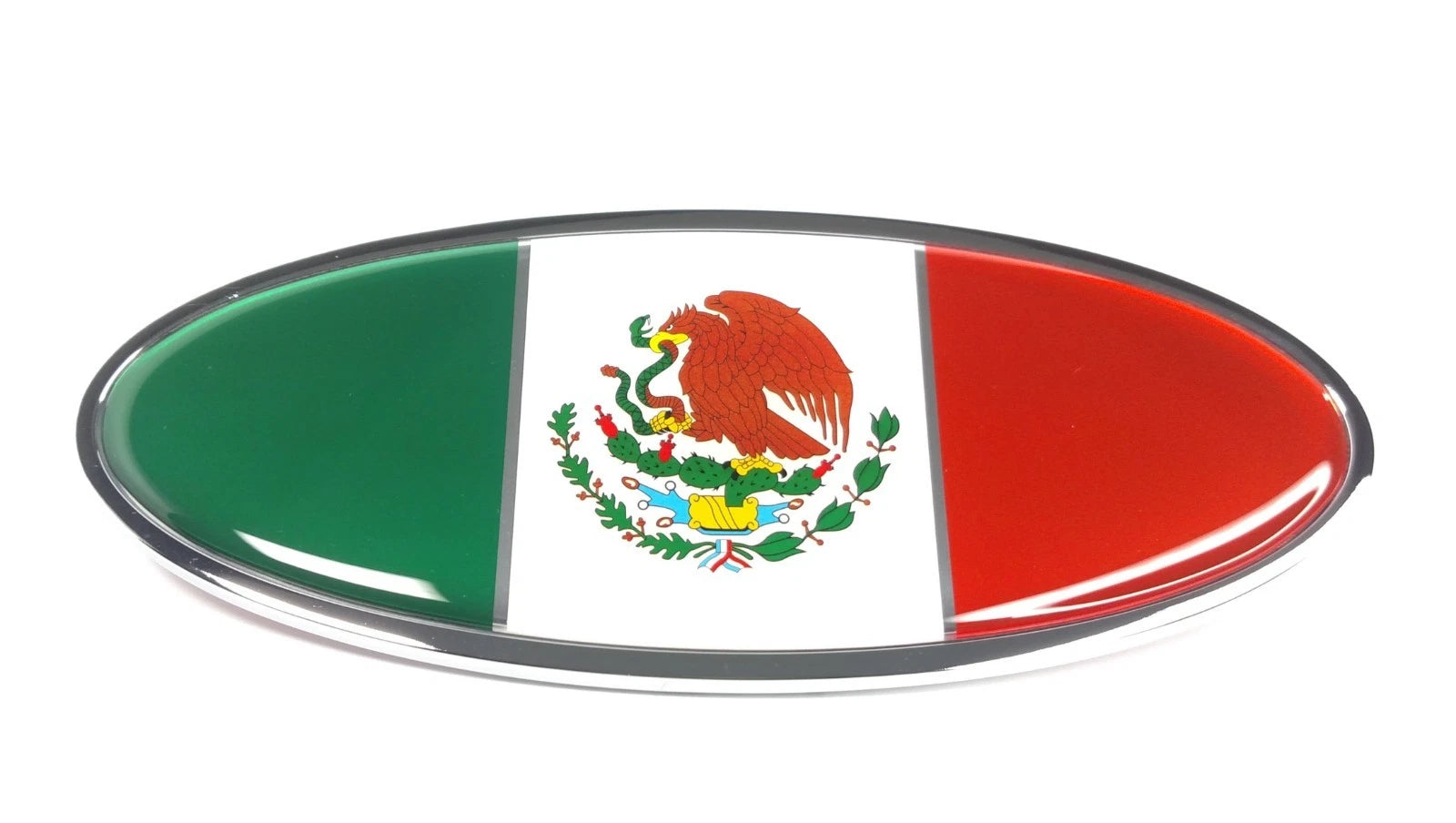 Fender Emblem Side Flag Chrome Metal for Peterbilt (—)