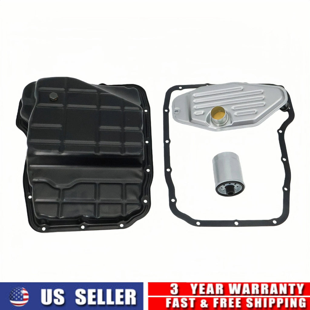 Set of 1 Transmission Pan, Gasket, Filter for Dodge Ram Jeep Chrysler (68065923AA)