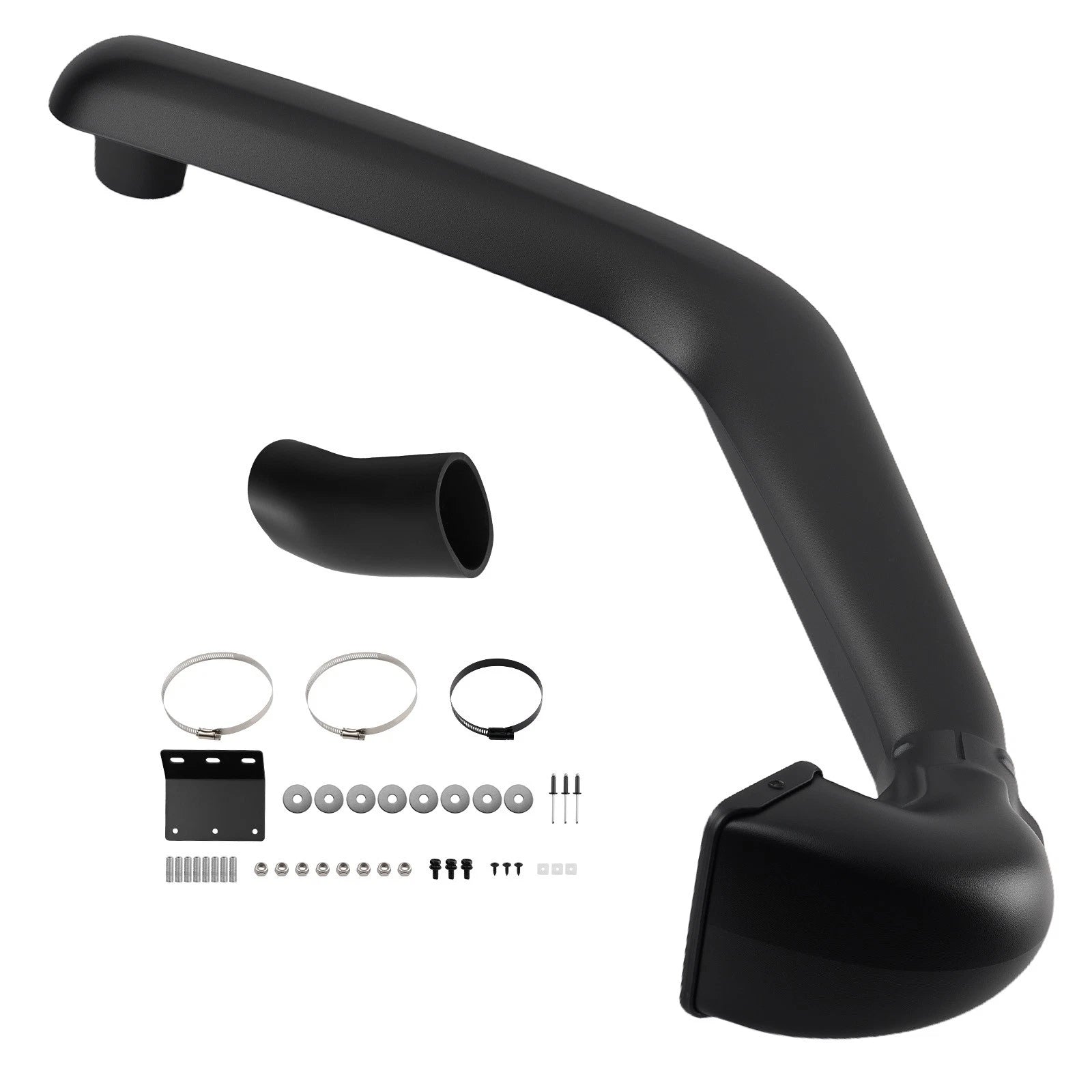 Black LLDPE Snorkel for Toyota FJ Cruiser (2007–2012) 1GR-FE 4.0L V6 Right