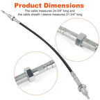 Push Pull Loader Joystick Cable for Kioti CK25, CK27, CK30, CK35 (36001-0330)