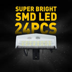 2X LED License Plate Light for Lexus IS300 (2001–2005) & CT200h (2011–2013)