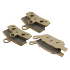 Front Rear Brake Pads for Harley FXDF Fat Bob (2008–2017) Brass Fiber
