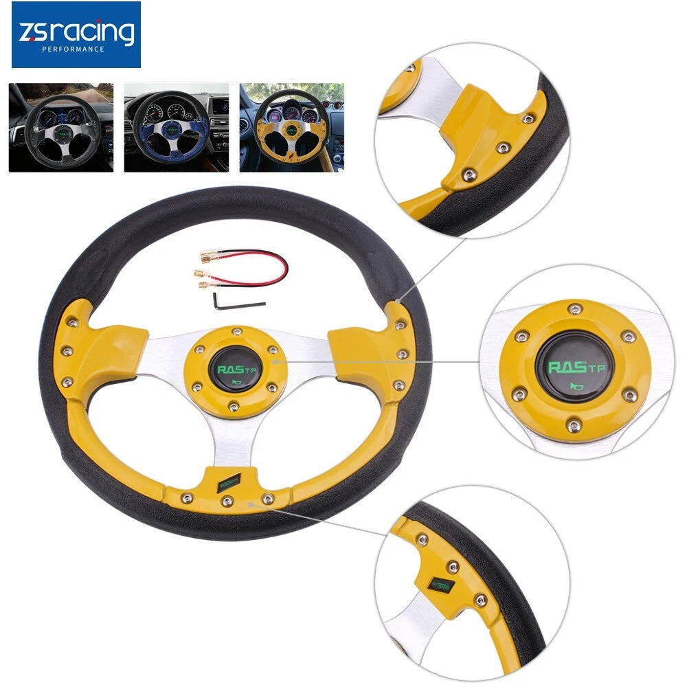 13" Gold Steering Wheel for EZGO Club Car Yamaha Golf Cart