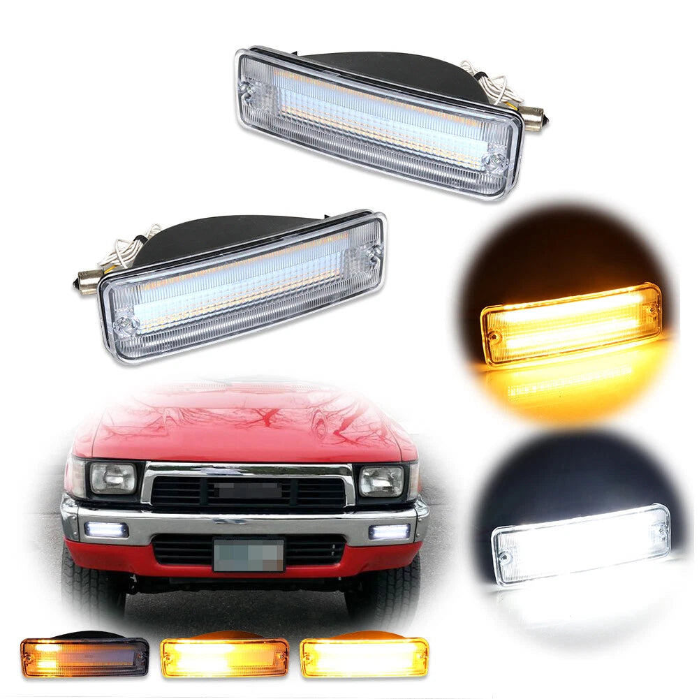 Sequential Switchback LED Corner Signal Lights for Toyota T100 (1993–1998)