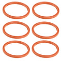 Set of 6 Rear Oil Level Sensor O-Rings for BMW F10 535d xDrive (2014–2016)