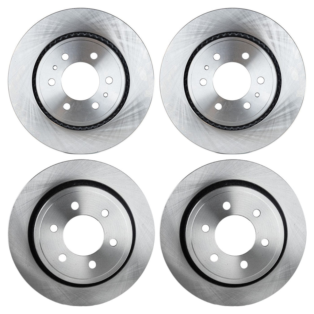 Set of 4 Brake Disc Rotors for Ford F-150 (2012–2020) Vented