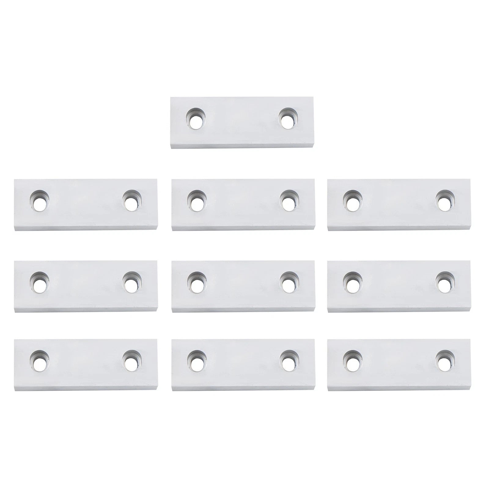 5 Pack Reversible Soft Jaws for 6" Vise (Machined Aluminum)