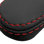 Console Armrest Cover for Audi TT (2008–2015) Red Stitch PVC Leather