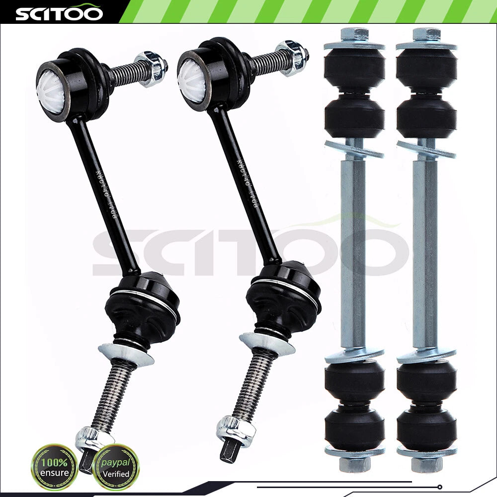 Set of 2 Front Rear Sway Bar End Links for Ford Crown Victoria Mercury Grand Marquis (2003–2011)