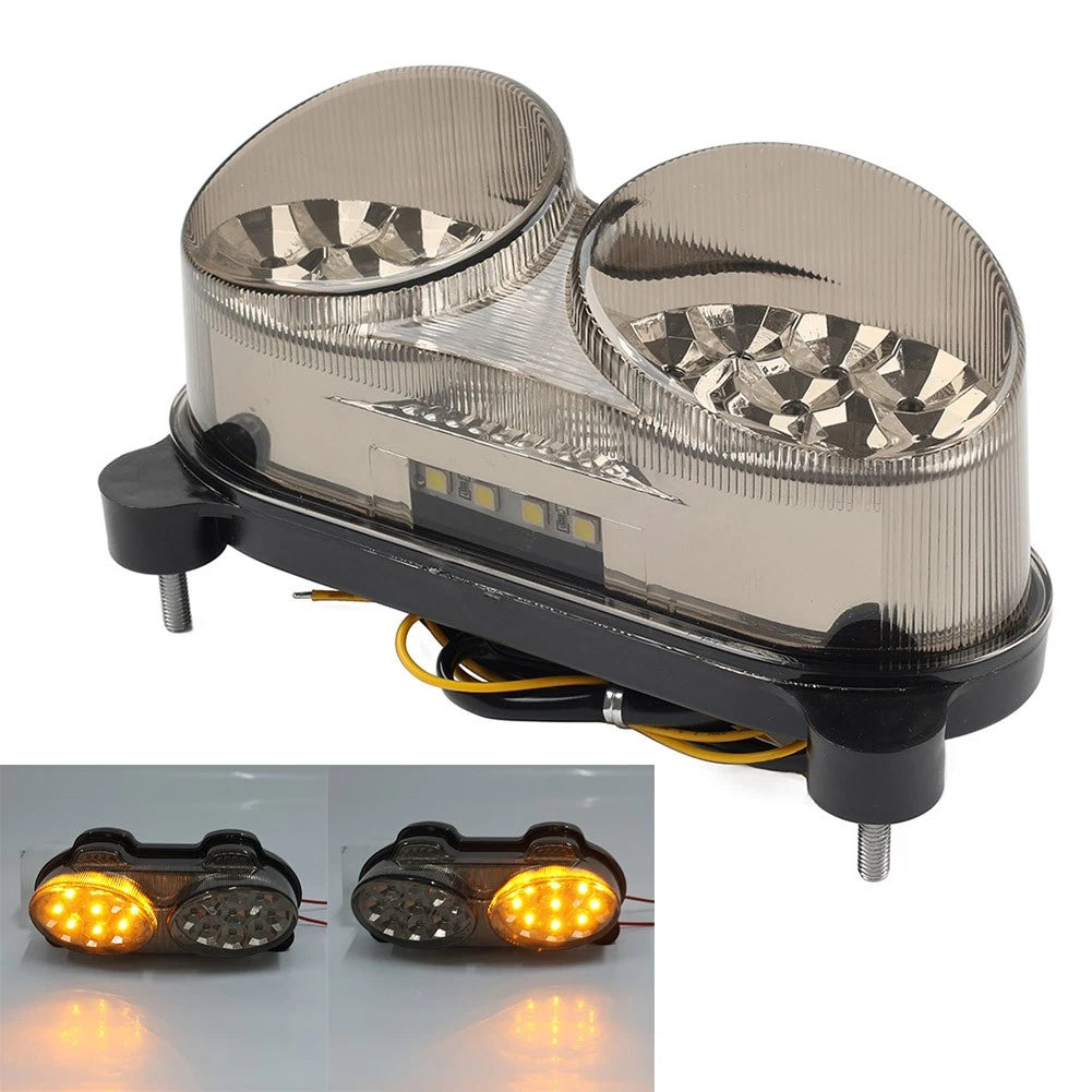 LED Brake Stop Tail Light for Kawasaki Ninja ZX9R (1998–2003) Smoke