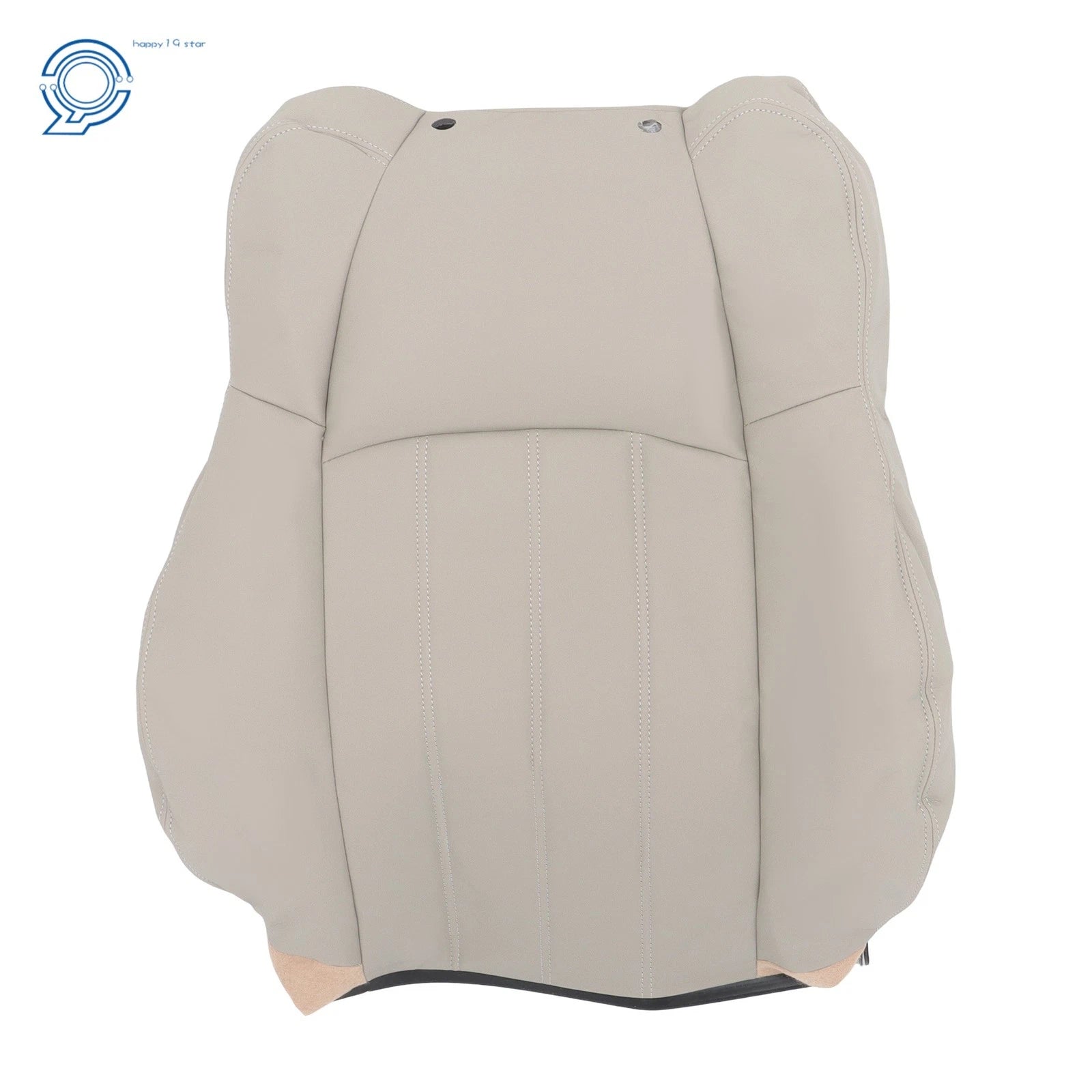 2Pcs Leather Back Seat Cover for Chrysler 300C (2005–2010) Gray