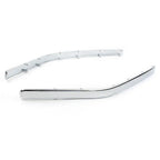 Chrome Front Side Fairing Cowl Edge Molding Trim for Honda GL1800 (2001-2006)