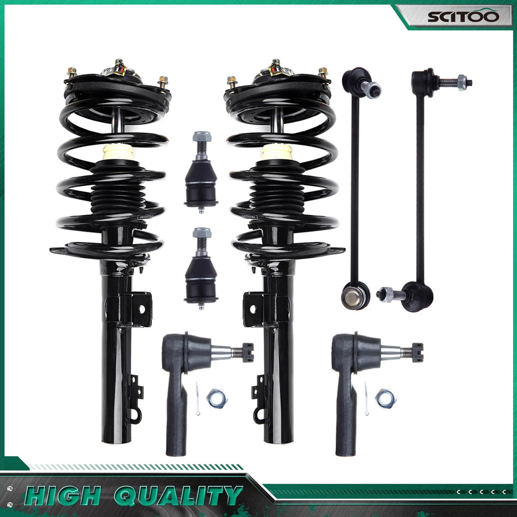 Front Strut Sway Bar Tie Rod Ball Joint for Ford Taurus Mercury Sable (1996–2007)