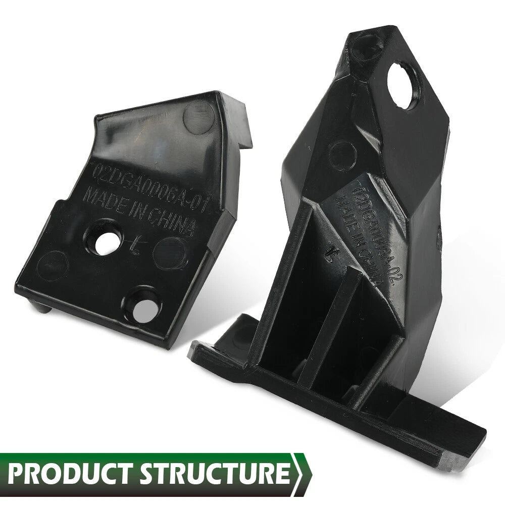 Set of 2 Door Panel Brackets for GMC Envoy, Saab 9-7x