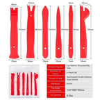 6-Piece Car Audio Interior Door Panel Pry Tool Kit for Dashboard Removal