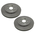Set of 2 Front 319mm Disc Brake Rotors for Toyota Highlander Lexus RX