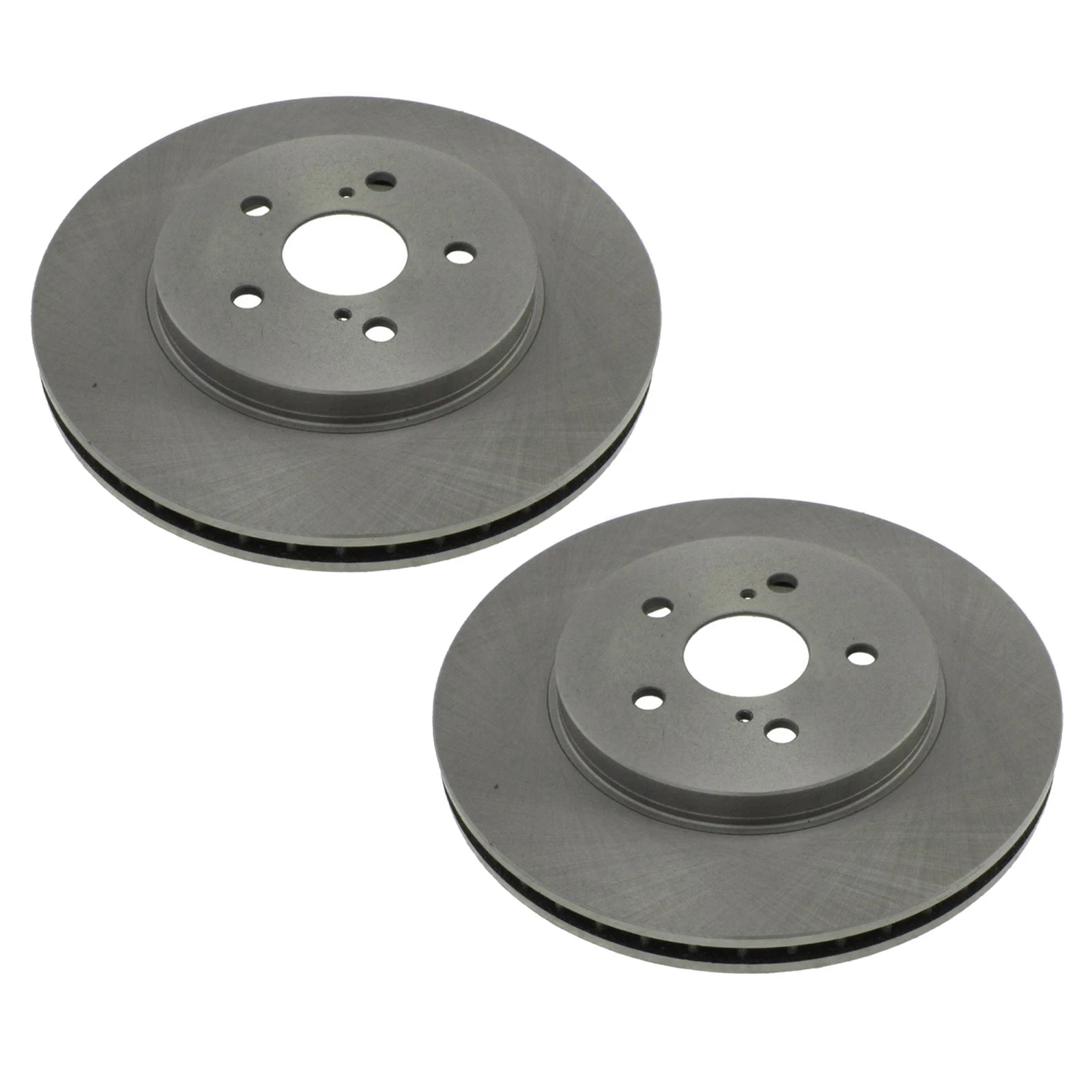 Set of 2 Front 319mm Disc Brake Rotors for Toyota Highlander Lexus RX